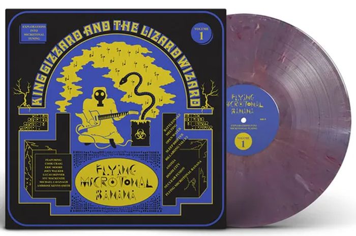 King Gizzard And The Lizard Wizard - Flying Microtonal Banana (2023 Lucky Rainbow Ed. Eco-Mix vinyl reissue) - Vinyl - New