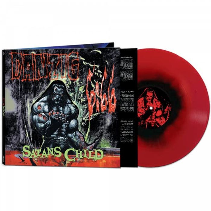 Danzig - 6:66 Satans Child (Ltd. Ed. 2023 Red with Black Haze vinyl gatefold reissue) - Vinyl - New