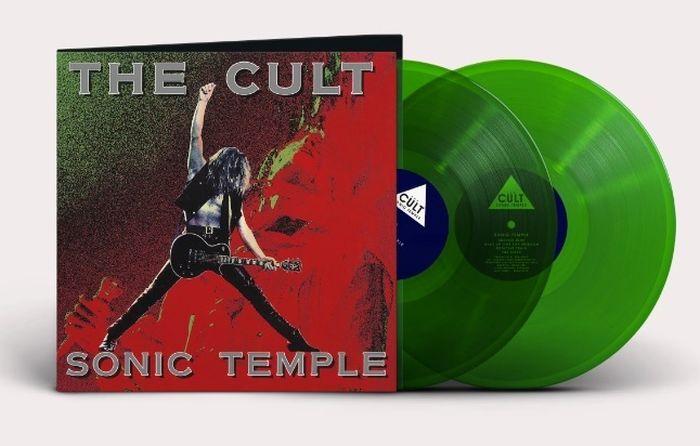 Cult - Sonic Temple (2023 2LP Translucent Green vinyl gatefold reissue) - Vinyl - New