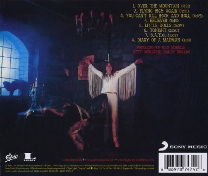 Osbourne, Ozzy - Diary Of A Madman (Euro. 2011 rem.) - CD - New