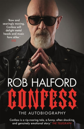Halford, Rob - Confess: The Autobiography - Book - New
