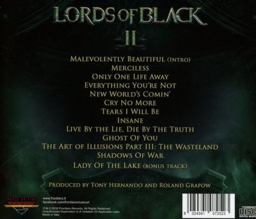 Lords Of Black - II (with bonus track) - CD - New