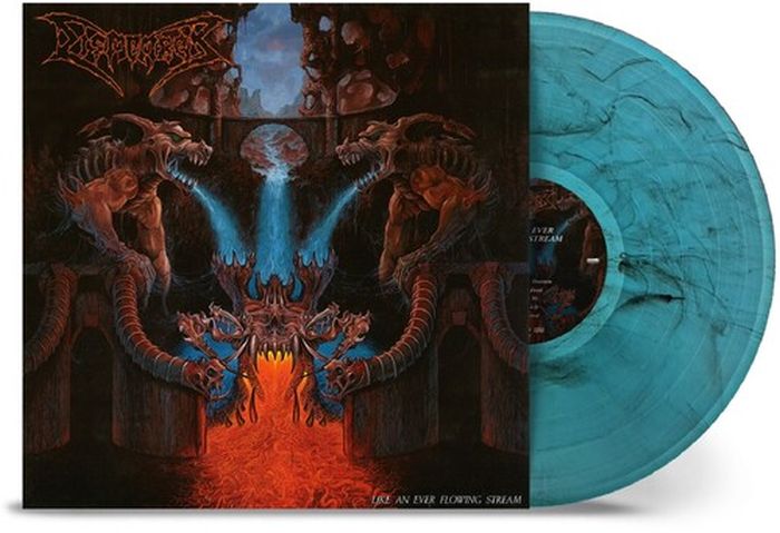 Dismember - Like An Ever Flowing Stream (2023 Cyan/Black Marbled vinyl reissue) - Vinyl - New