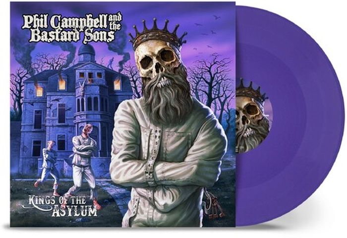 Campbell, Phil And The Bastard Sons - Kings Of The Asylum (Ltd. Ed. Purple vinyl gatefold - 2700 copies) - Vinyl - New