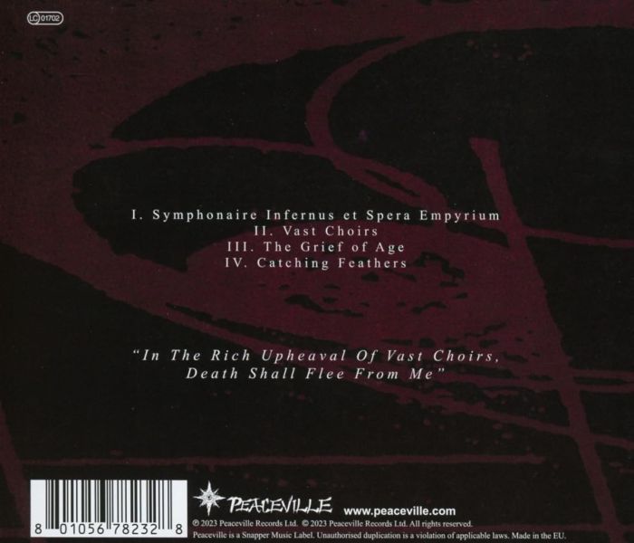 My Dying Bride - Towards The Sinister (2023 demo reissue) - CD - New
