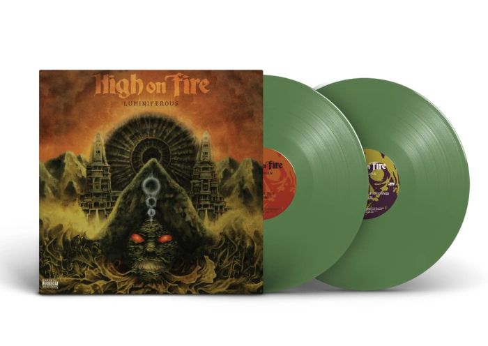 High On Fire - Luminiferous (Ltd. Ed. 2022 180g 2LP Olive Green vinyl gatefold reissue) - Vinyl - New- Vinyl - New