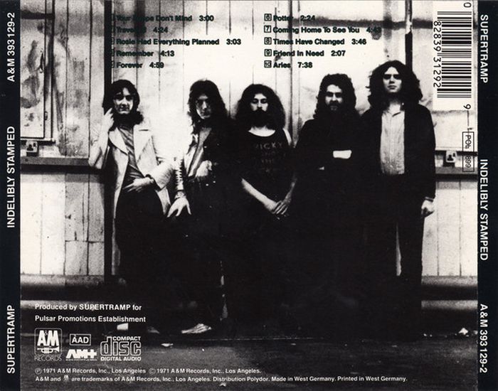 Supertramp - Indelibly Stamped - CD - New