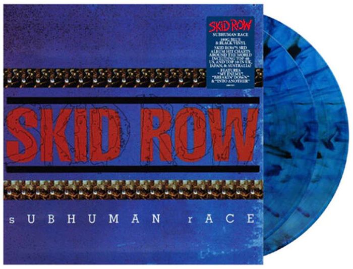 Skid Row - Subhuman Race (2023 180g 2LP Blue & Black vinyl reissue) - Vinyl - New
