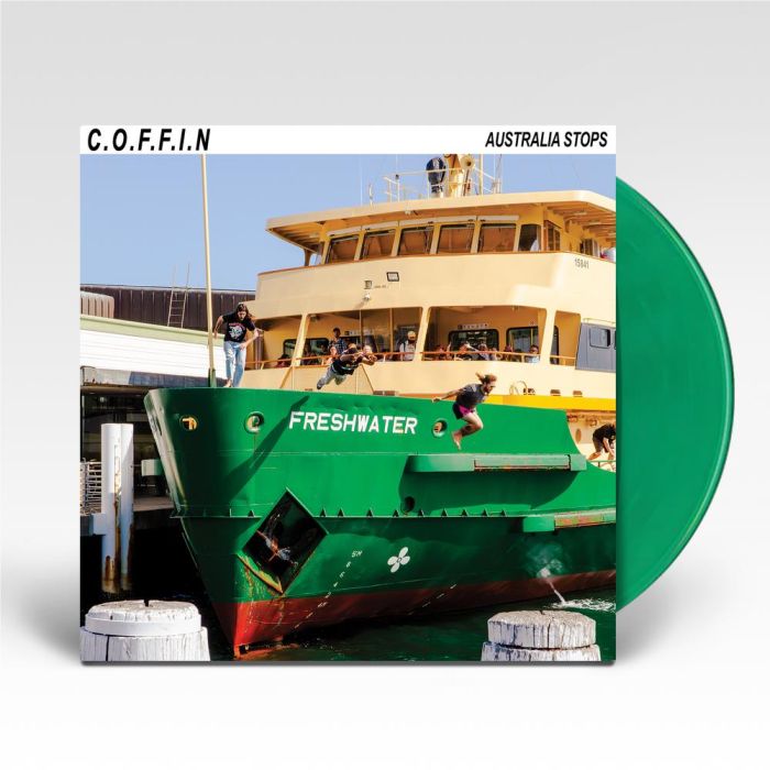 C.O.F.F.I.N - Australia Stops (Translucent Green vinyl) - Vinyl - New