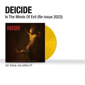 Deicide - In The Minds Of Evil (Ltd. Ed. 2023 180g Transparent Sun Yellow vinyl reissue) - Vinyl - New
