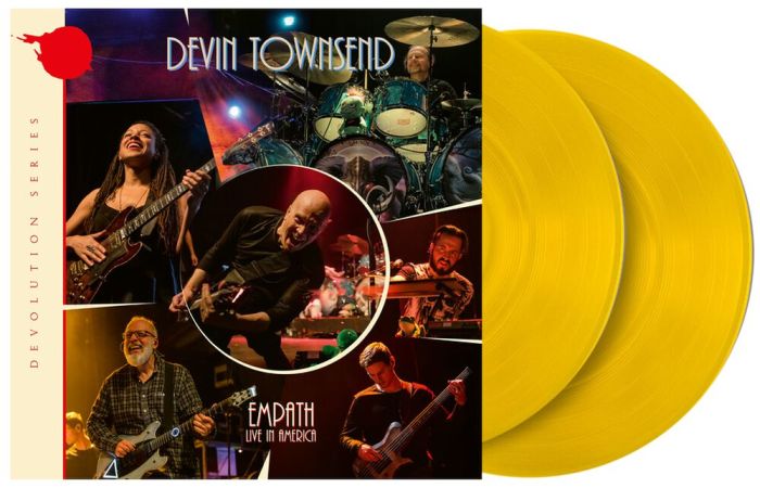 Townsend, Devin - Empath Live In America (Devolution Series #3) (Ltd. Ed.  2LP Transparent Sun Yellow vinyl gatefold) - Vinyl - New
