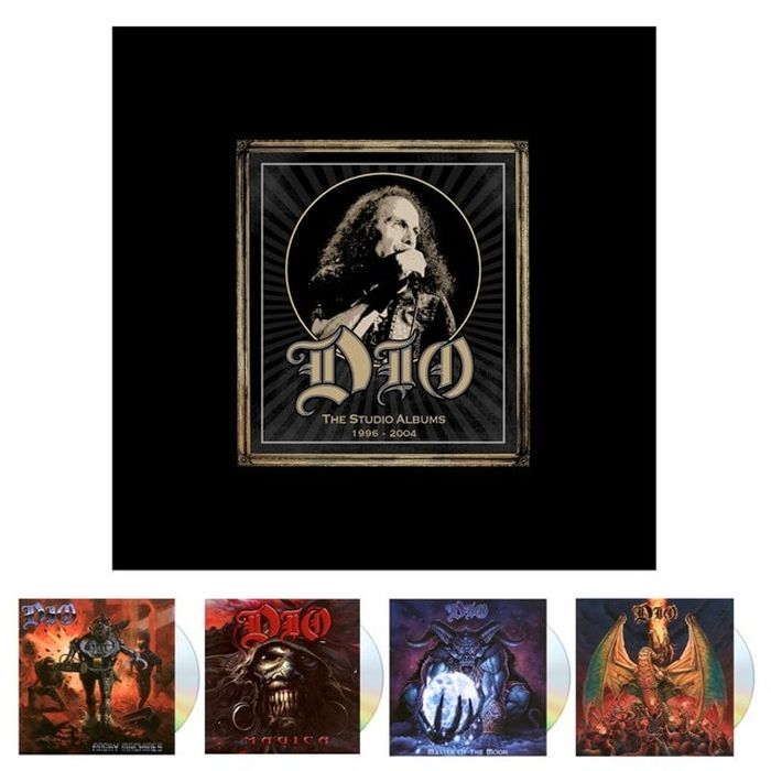 Dio - Studio Albums 1996-2004, The (Angry Machines/Magica/Killing The Dragon/Master Of The Moon/Electra) (Ltd. Ed. 4CD Box Set) - CD - New