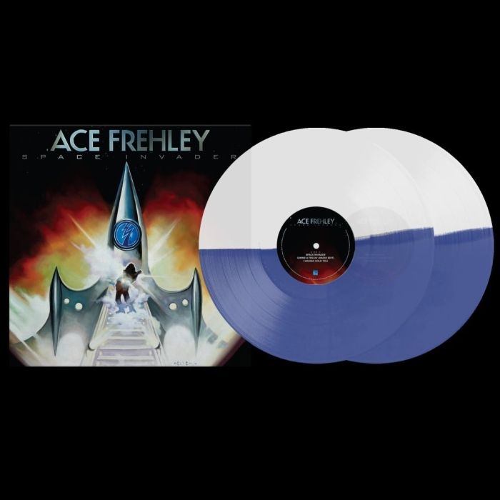 Frehley, Ace - Space Invader (Ltd. Ed. 2023 180g 2LP Clear & Cobalt vinyl gatefold reissue with download card) - Vinyl - New
