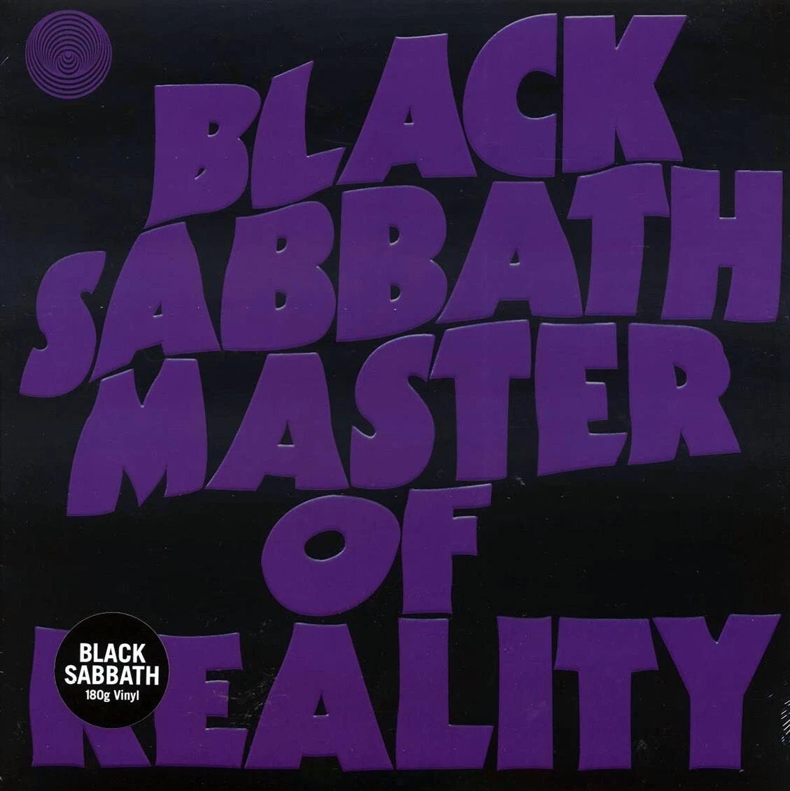 Black Sabbath - Master Of Reality (U.S. 180g remastered gatefold reissue) - Vinyl - New