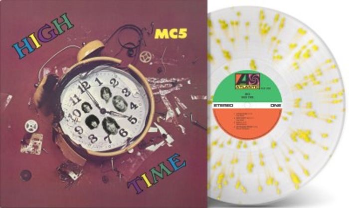 MC5 - High Time (2023 Clear & Yellow Splatter vinyl gatefold reissue) - Vinyl - New