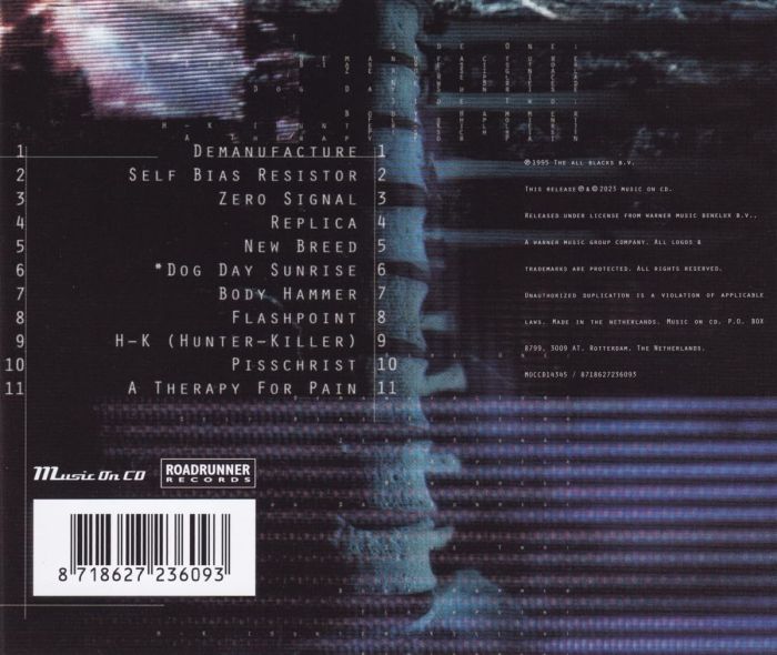 Fear Factory - Demanufacture (2023 reissue) - CD - New