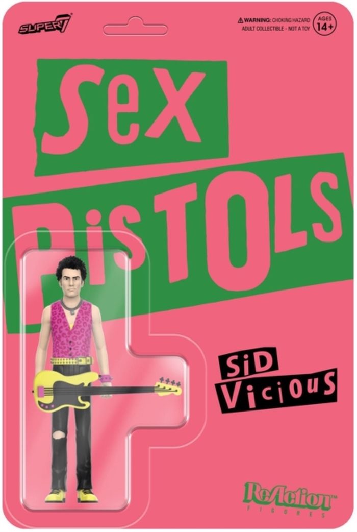 Sex Pistols - Sid Vicious (Wave 2) 3.75 inch Super7 ReAction Figure