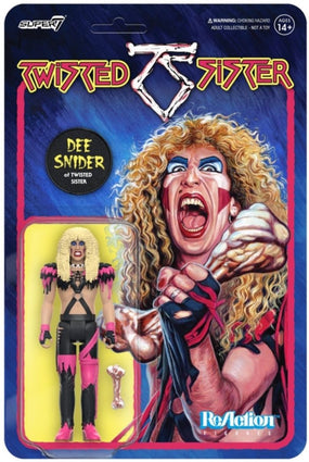 Twisted Sister - Dee Snider (Wave 1) 3.75 inch Super7 ReAction Figure