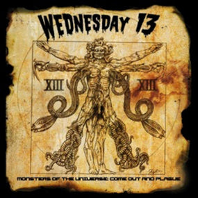 Wednesday 13 - Monsters Of The Universe: Come Out And Plague (Ltd. Ed. 2019 2LP Gold vinyl gatefold reissue) - Vinyl - New