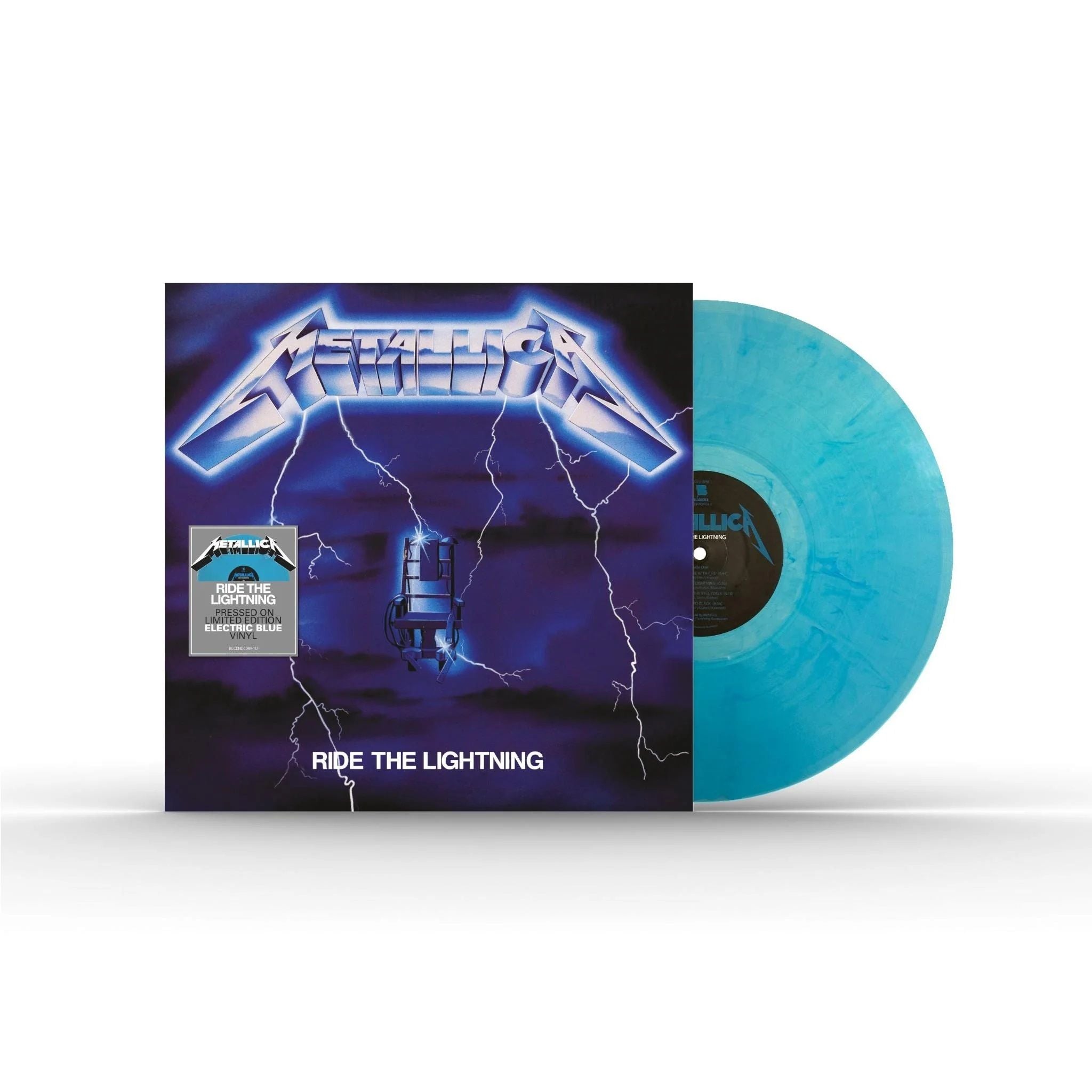 Metallica - Ride The Lightning (Electric Blue Vinyl) - Vinyl - New - PRE-ORDER