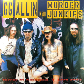 Allin, G.G. - Terror In America: Live 1993 (Ltd. Ed. 2023 Clear Green vinyl reissue) - Vinyl - New