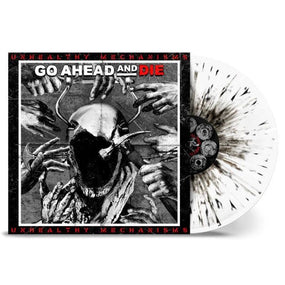 Go Ahead And Die - Unhealthy Mechanisms (Ltd. Ed. White with Black Splatter vinyl - 1300 copies) - Vinyl - New