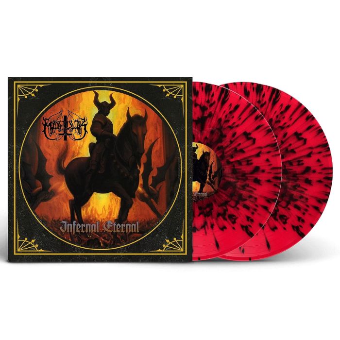 Marduk - Infernal Eternal (2023 2LP Red with Black Splatter vinyl gatefold reissue) - Vinyl - New