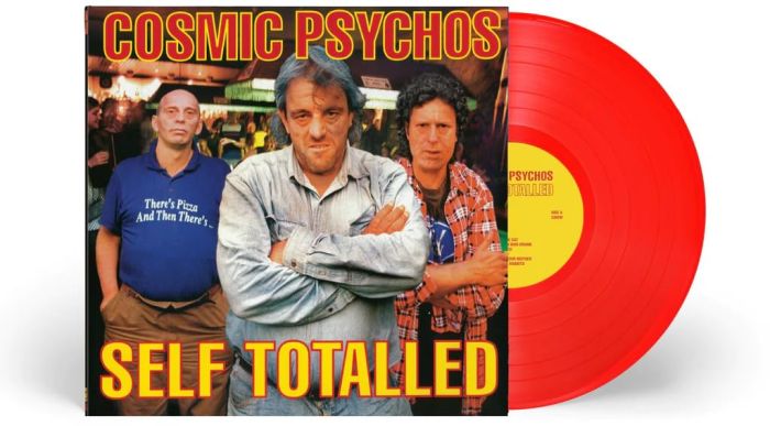 Cosmic Psychos - Self Totalled (2023 Red Marble vinyl reissue) - Vinyl - New