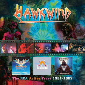 Hawkwind - RCA Active Years 1981-1982, The (Sonic Attack/Church Of Hawkwind/Choose Your Masques) (3CD Box Set) - CD - New