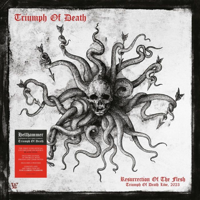Triumph Of Death - Resurrection Of The Flesh: Triumph Of Death Live, 2023 (2LP gatefold with 2 posters) - Vinyl - New