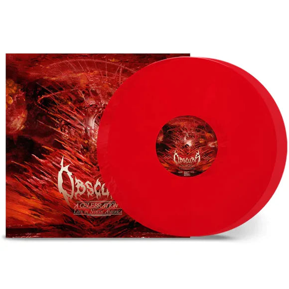 Obscura - Celebration I, A: Live In North America (2LP Transparent Red vinyl gatefold) - Vinyl - New
