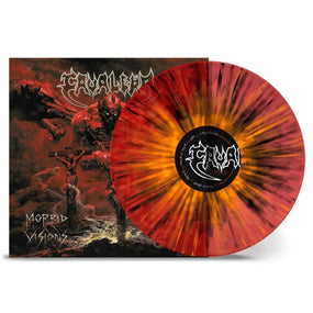 Cavalera - Morbid Visions (Ltd. Ed. Transparent Red with Orange & Black Splatter vinyl - 1200 copies) - Vinyl - New