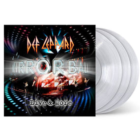 Def Leppard - Mirror Ball: Live & More (Ltd. Ed. 2020 U.S. Exclusive 3LP Clear vinyl gatefold reissue) - Vinyl - New