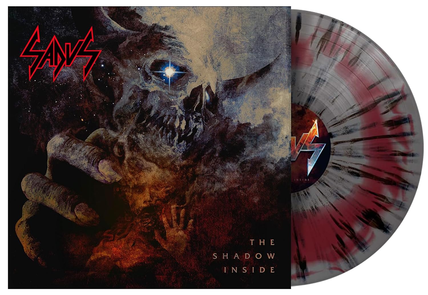Sadus - Shadow Inside, The (Ltd. Ed. Red & Silver Swirl with Black Splatter vinyl - 2700 copies) - Vinyl - New