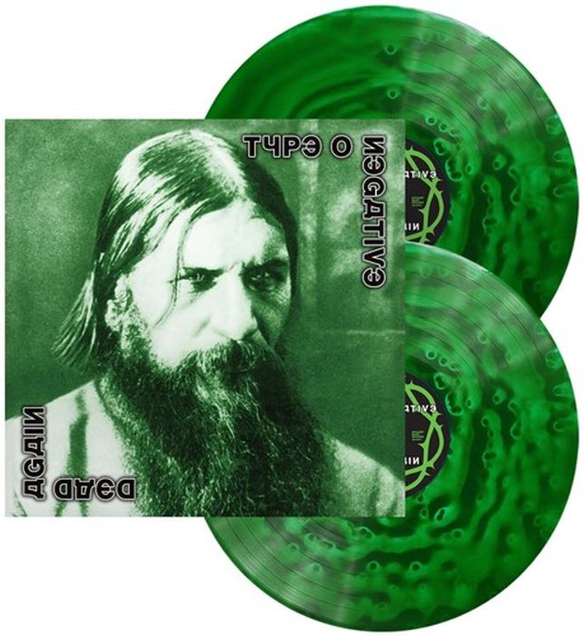 Type O Negative - Dead Again (Ltd. Ed. 2023 2LP Ghostly Green vinyl gatefold reissue - 1500 copies) - Vinyl - New