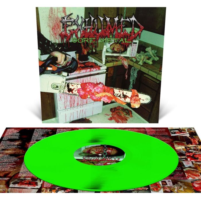 Exhumed - Gore Metal (2023 25th Anniversary Ed. Slime Green vinyl reissue) - Vinyl - New