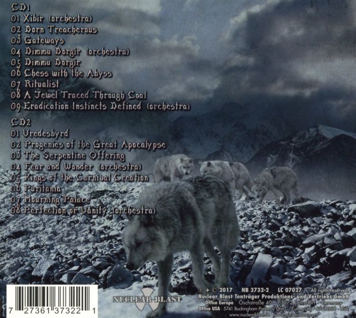 Dimmu Borgir - Forces Of The Northern Light (Ltd. Ed. 2CD digipak) - CD - New