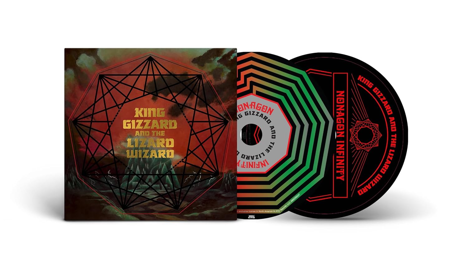 King Gizzard And The Lizard Wizard - Nonagon Infinity (2023 Deluxe Ed. 2CD reissue) - CD - New