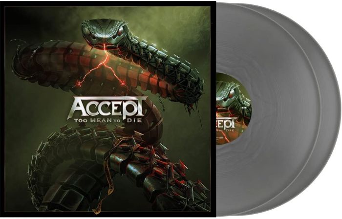 Accept - Too Mean To Die (Ltd. Ed. 2022 2LP Silver vinyl gatefold reissue) - Vinyl - New