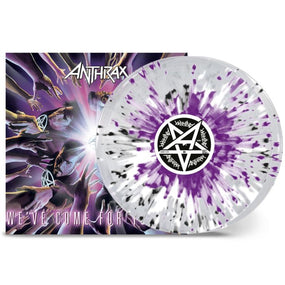 Anthrax - We've Come For You All (Ltd. Ed. 20th Anniversary 2LP Clear with Black, Purple & White Splatter vinyl gatefold reissue - 1000 copies) - Vinyl - New
