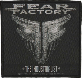 Fear Factory - Industrialist (95mm x 100mm) Sew-On Patch
