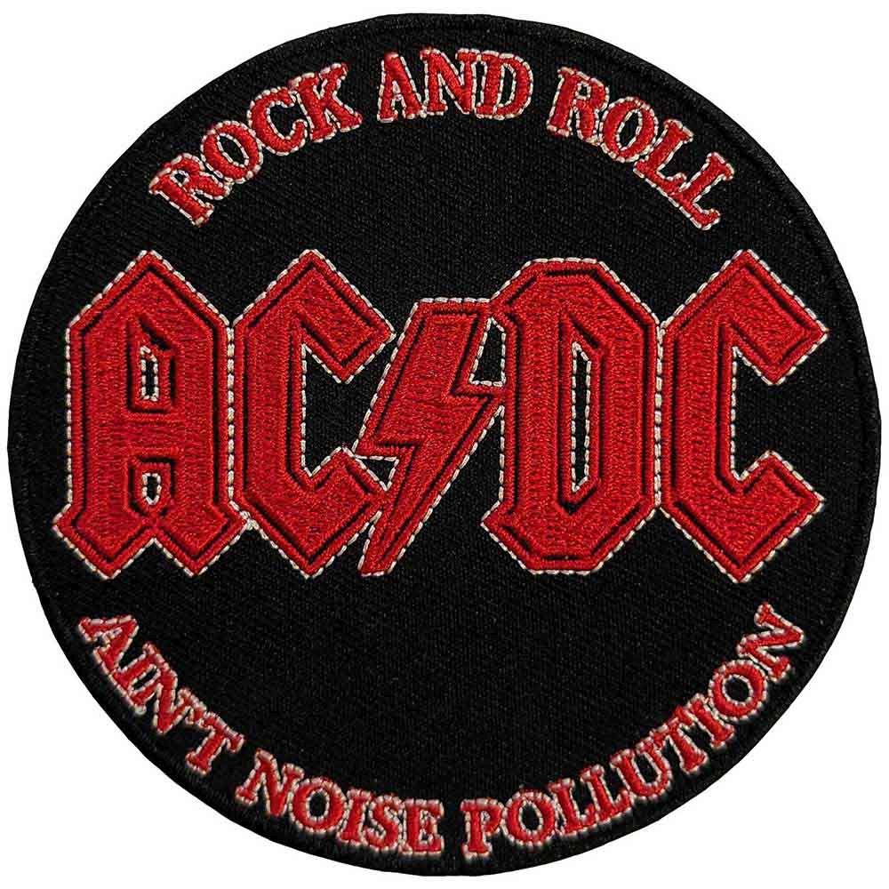ACDC - Rock N Roll Ain't Noise Pollution (90mm) Sew-On Patch