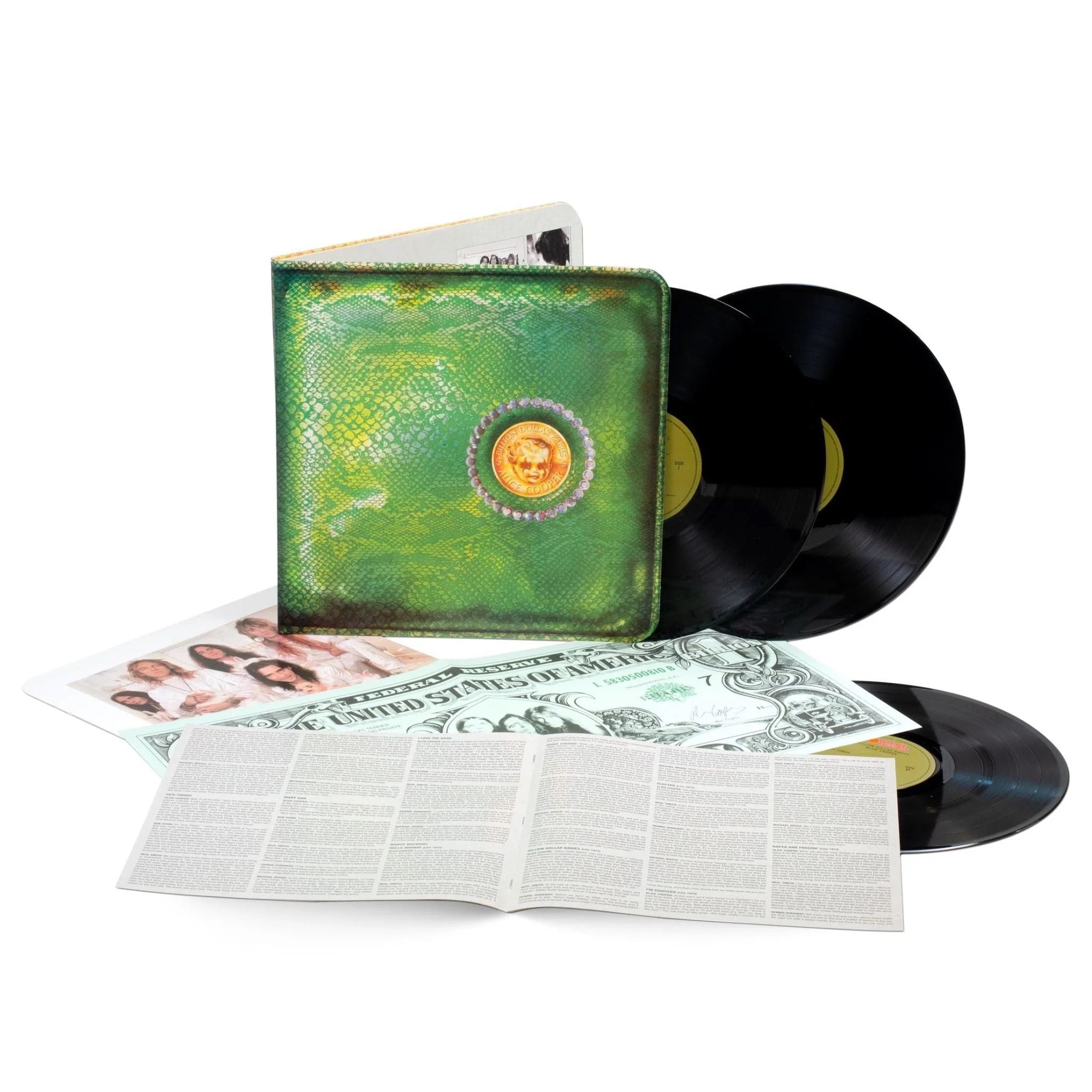Cooper, Alice - Billion Dollar Babies (Deluxe Ed. 2024 50th Anniversary 3LP gatefold reissue) - Vinyl - New