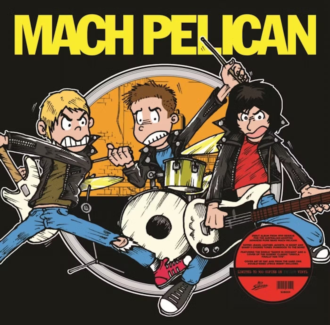 Mach Pelican - Mach Pelican (Ltd. Ed. Clear vinyl - 300 copies) - Vinyl - New