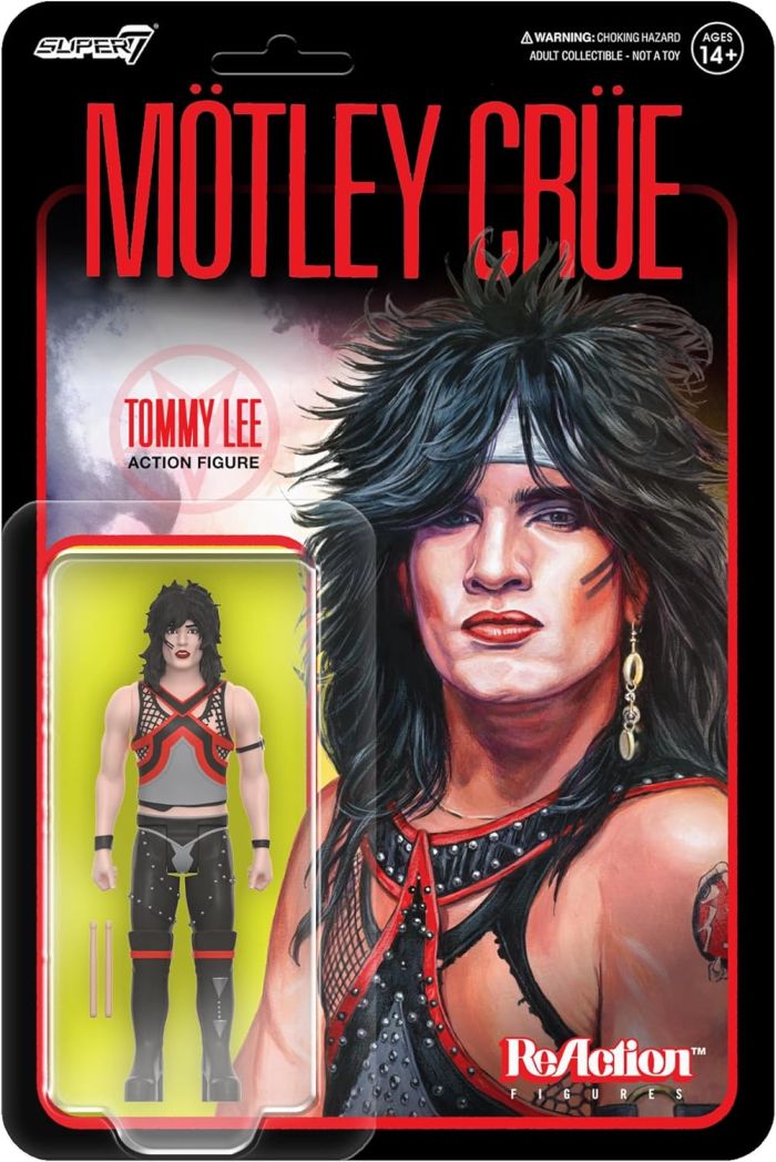 Motley Crue - Tommy Lee (Shout At The Devil - Wave 1) 3.75 inch Super7 ReAction Figure