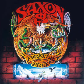 Saxon - Forever Free (Ltd. Ed. 2024 180g Translucent Blue vinyl reissue - numbered ed. of 1000) - Vinyl - New