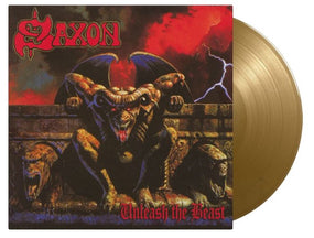 Saxon - Unleash The Beast (Ltd. Ed. 2024 180g Gold vinyl reissue - numbered ed. of 1000) - Vinyl - New