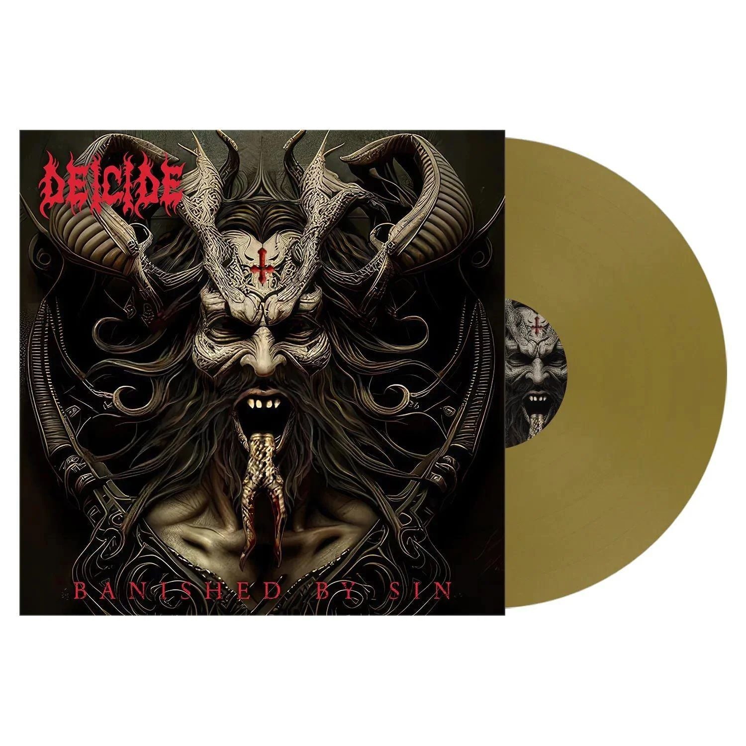 Deicide - Banished By Sin (Opaque Gold vinyl gatefold) - Vinyl - New