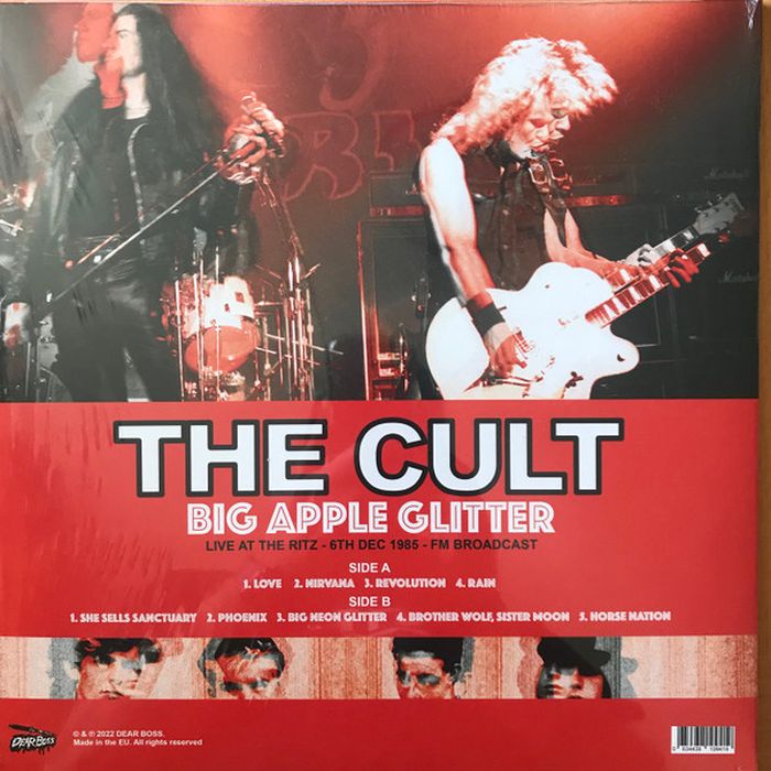 Cult - Big Apple Glitter: Live At The Ritz, 6th Dec 1985 - FM Broadcast - Vinyl - New