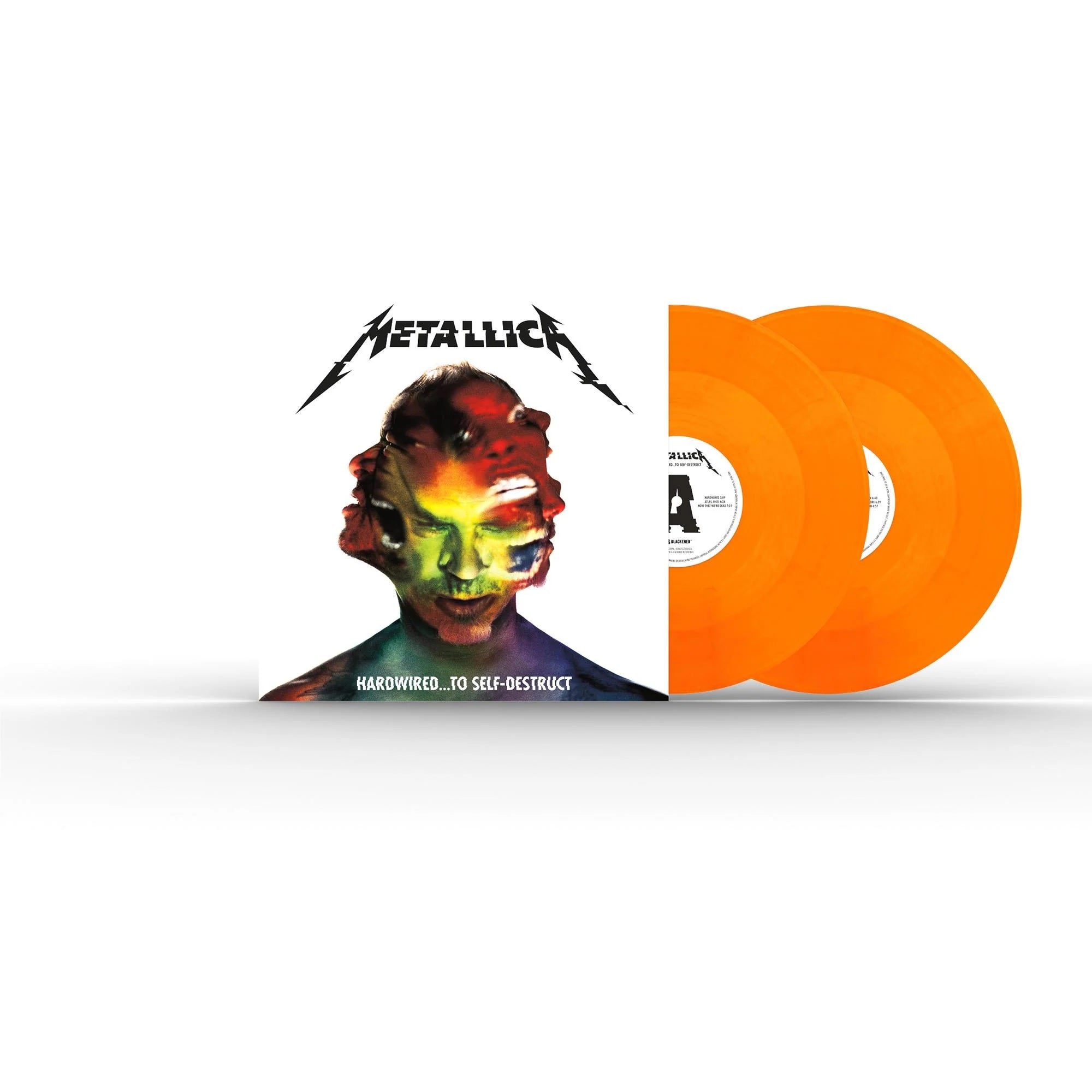 Metallica - Hardwired? To Self-Destruct (Flame Orange Vinyl 2LP)(IMPORT Rel. Date 12/07/2024) - Vinyl - New - PRE-ORDER